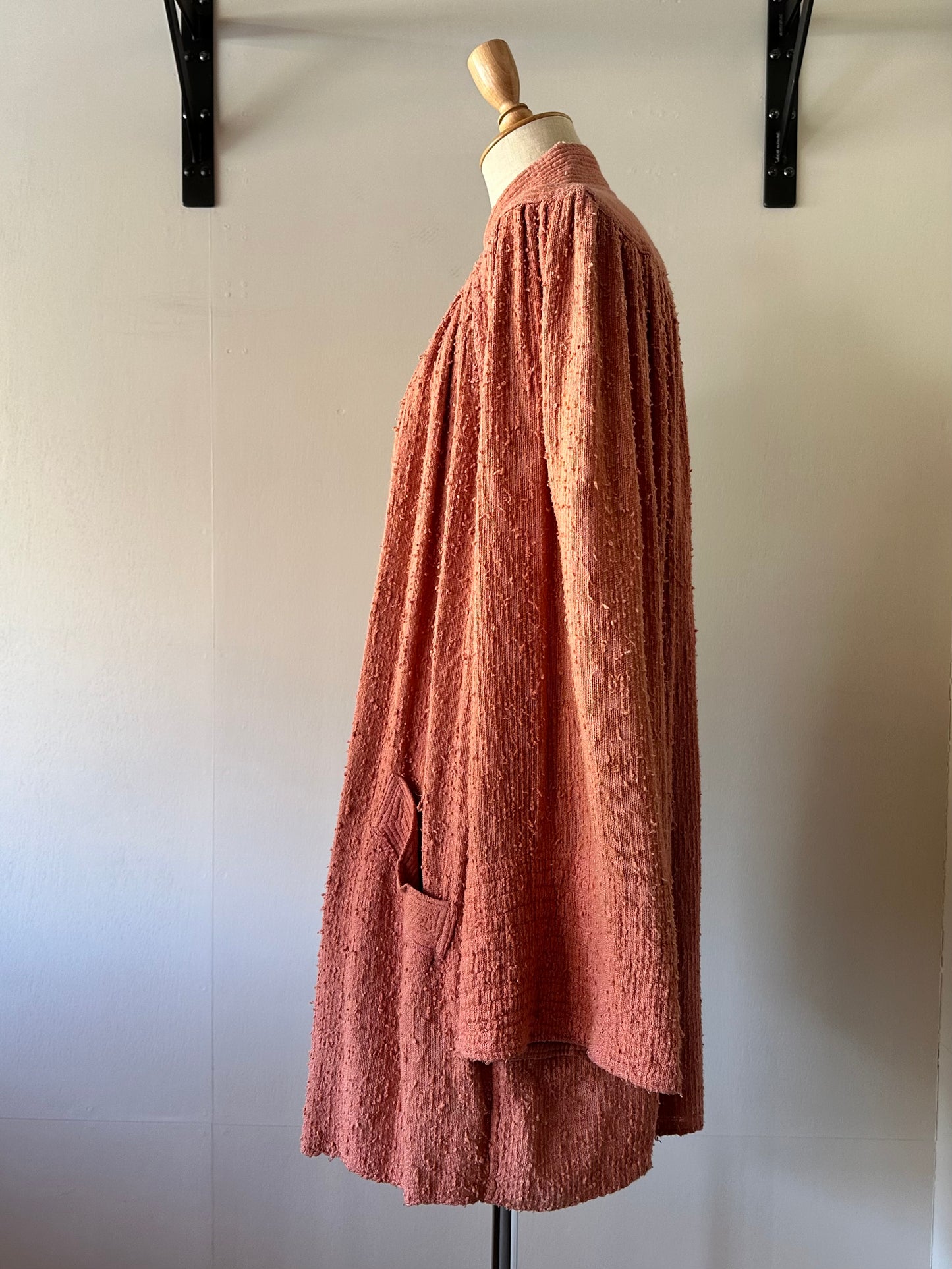 fade pink jacket