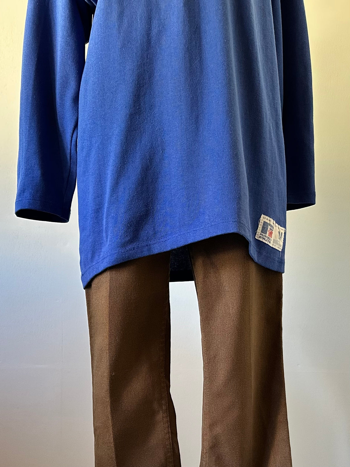 back print football T-shirt