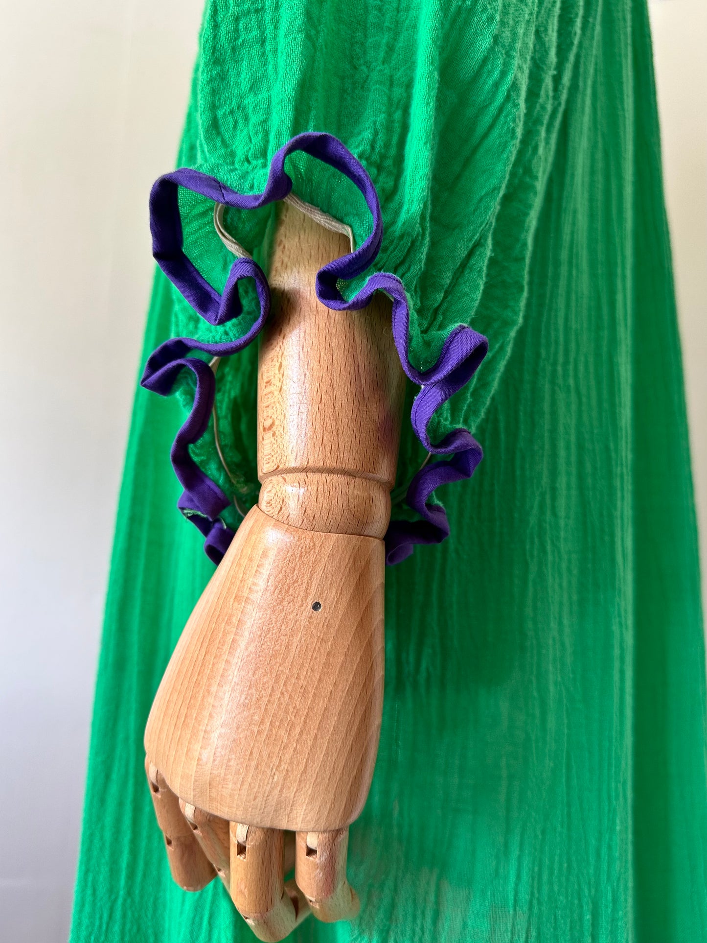 cotton tiered dress