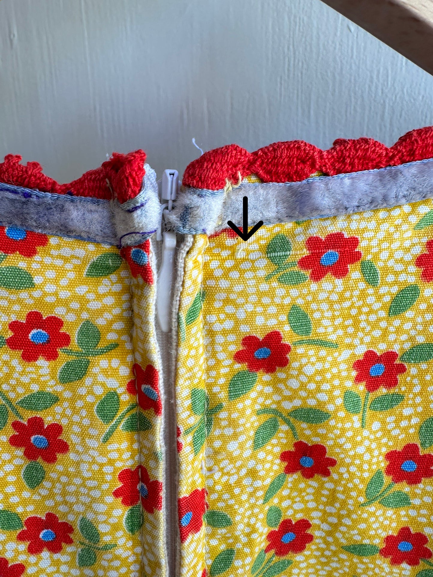 patchwork maxi dress