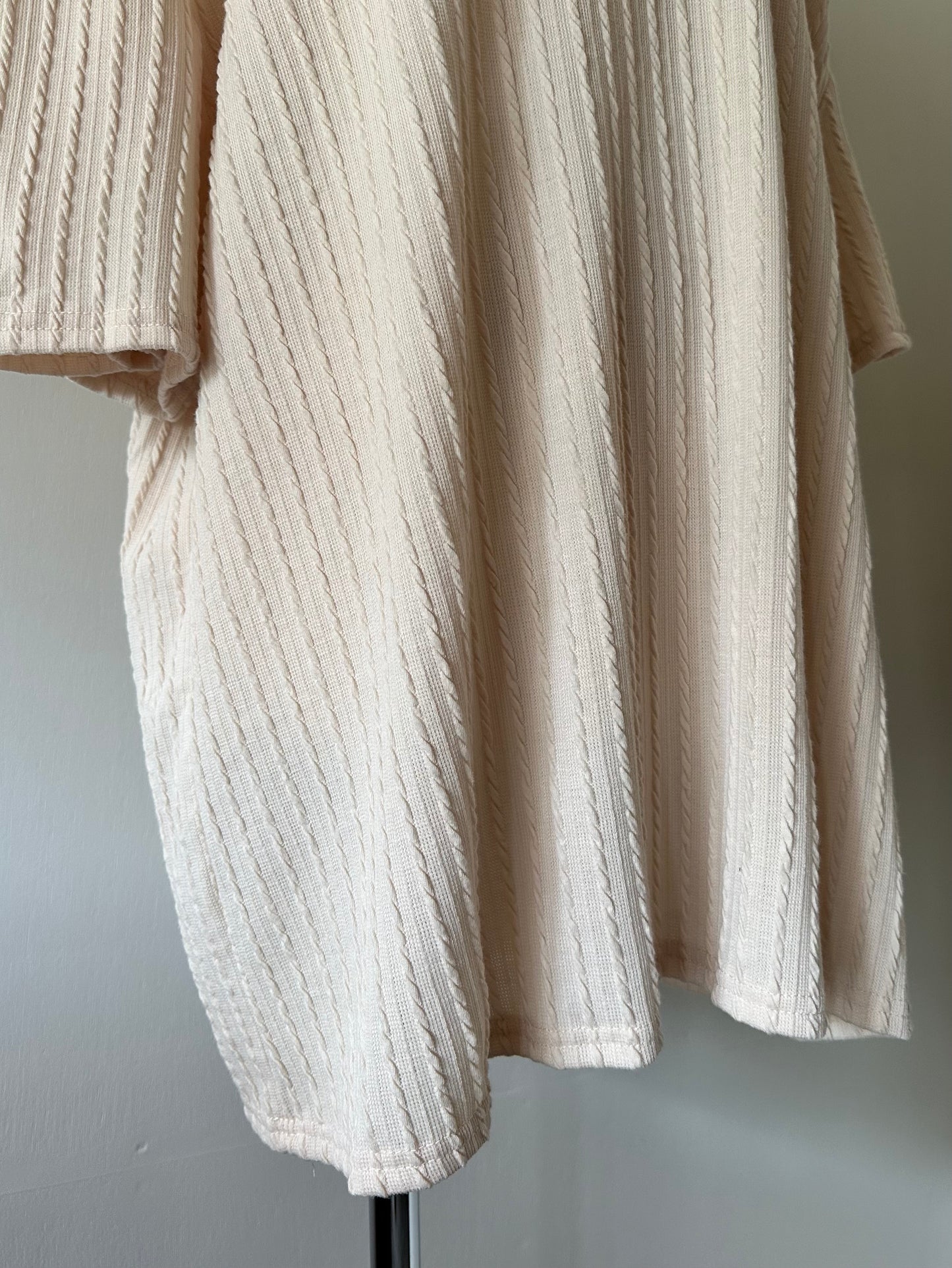 cable pattern two-piece(set)