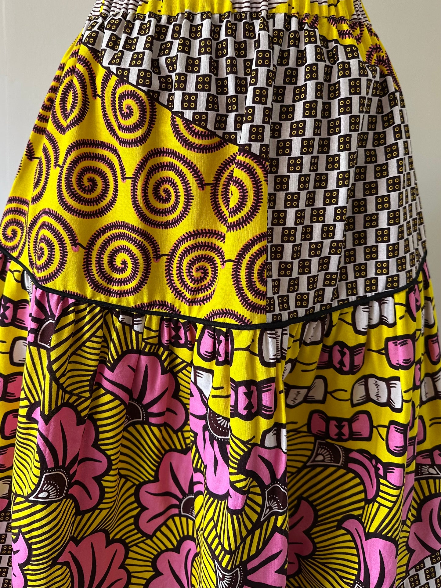 African pattern skirt