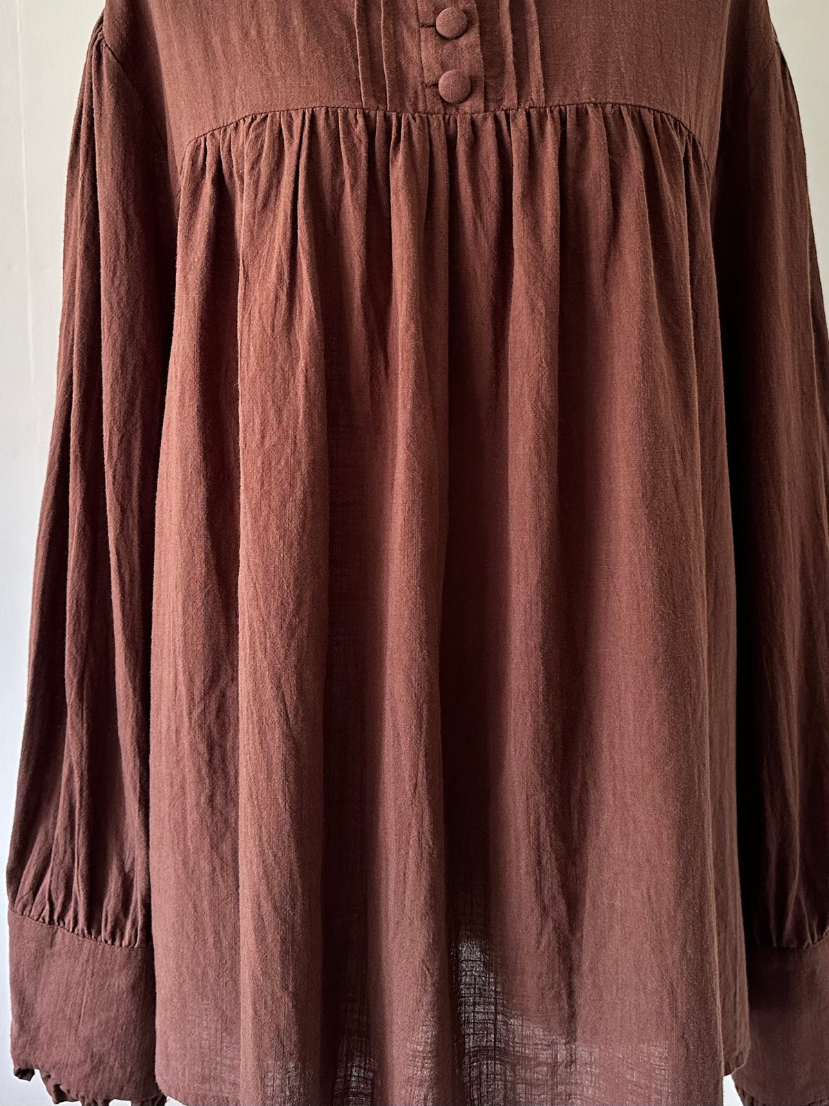 frill design blouse
