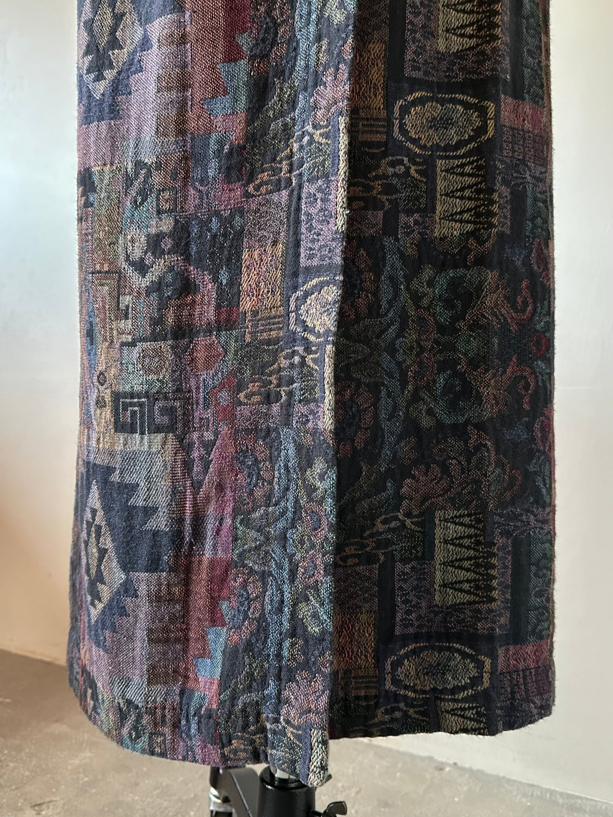 woven wrap skirt