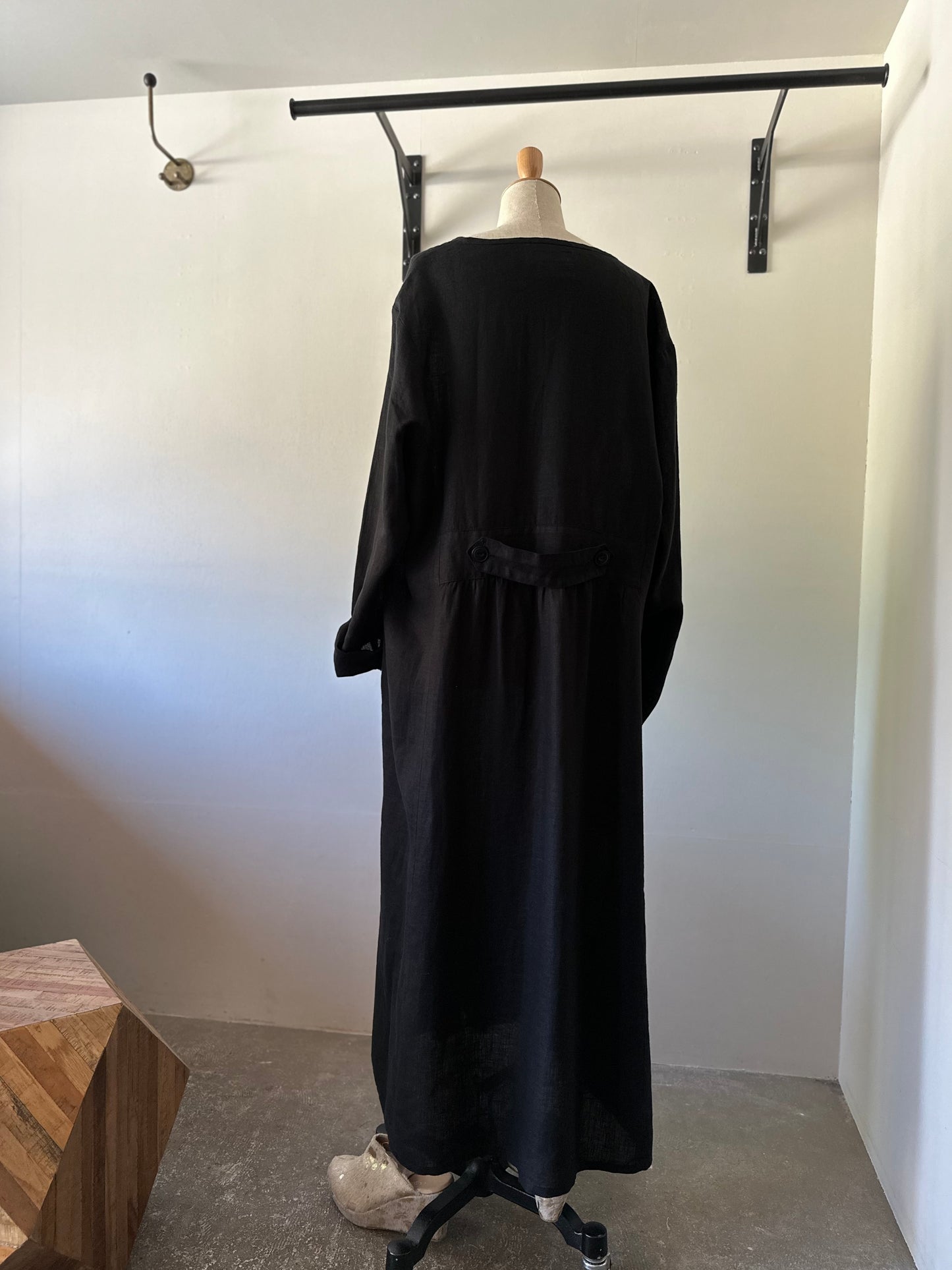 FLAX linen dress coat
