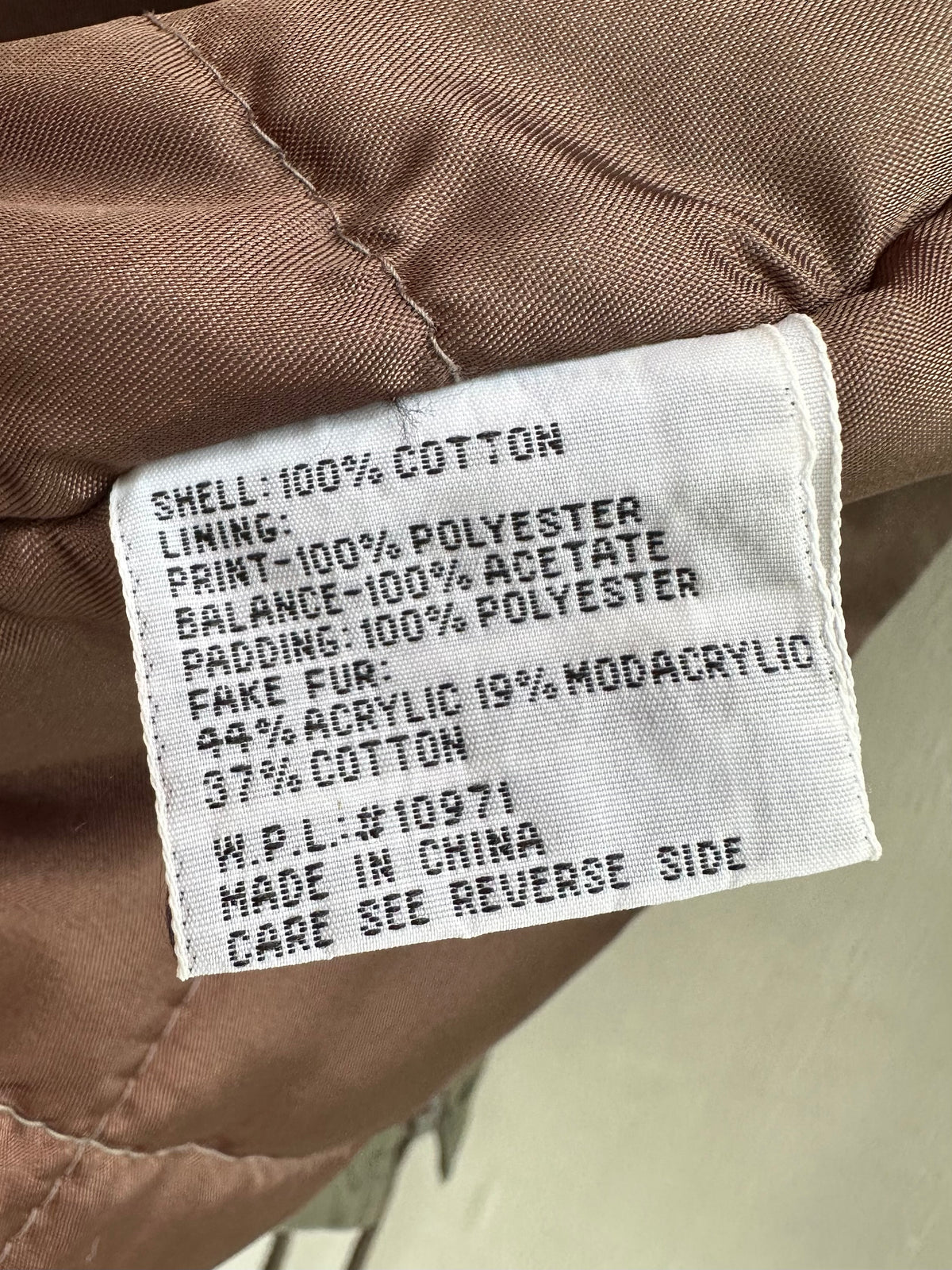 switching design paddet jacket