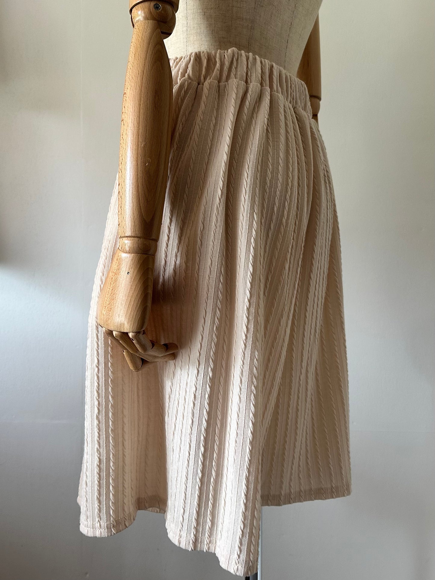 cable pattern two-piece(set)