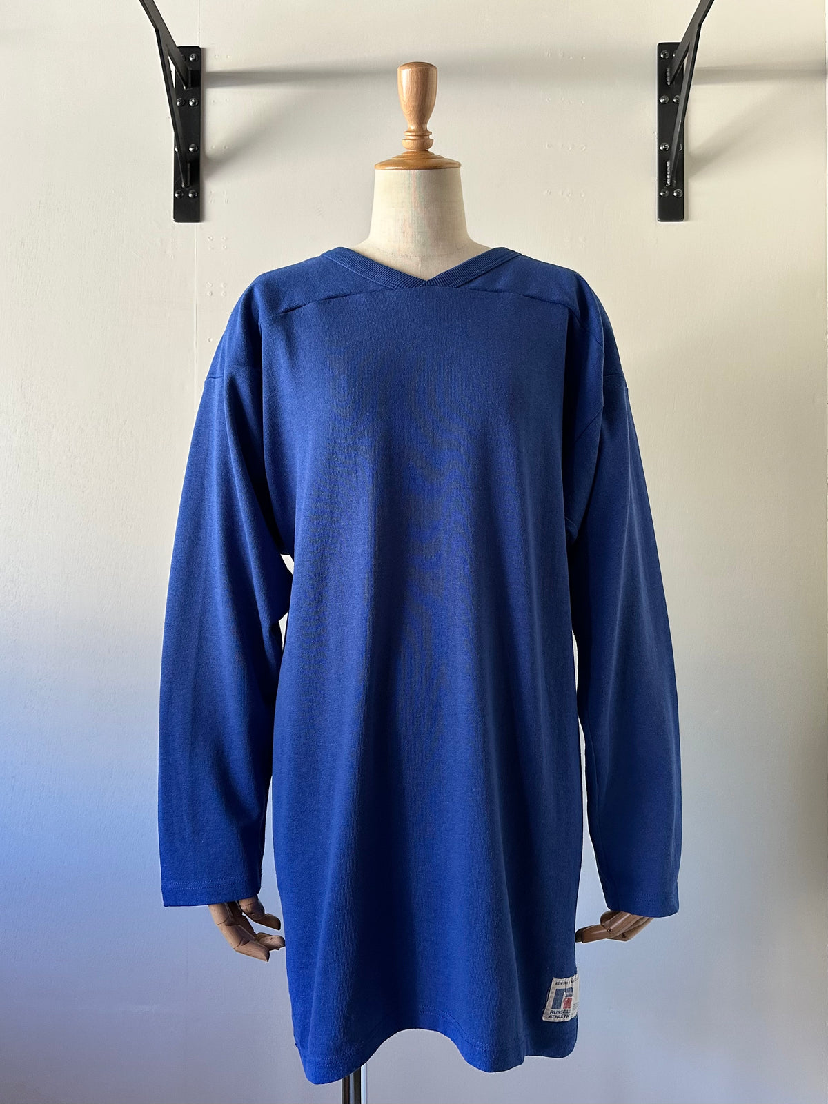 back print football T-shirt