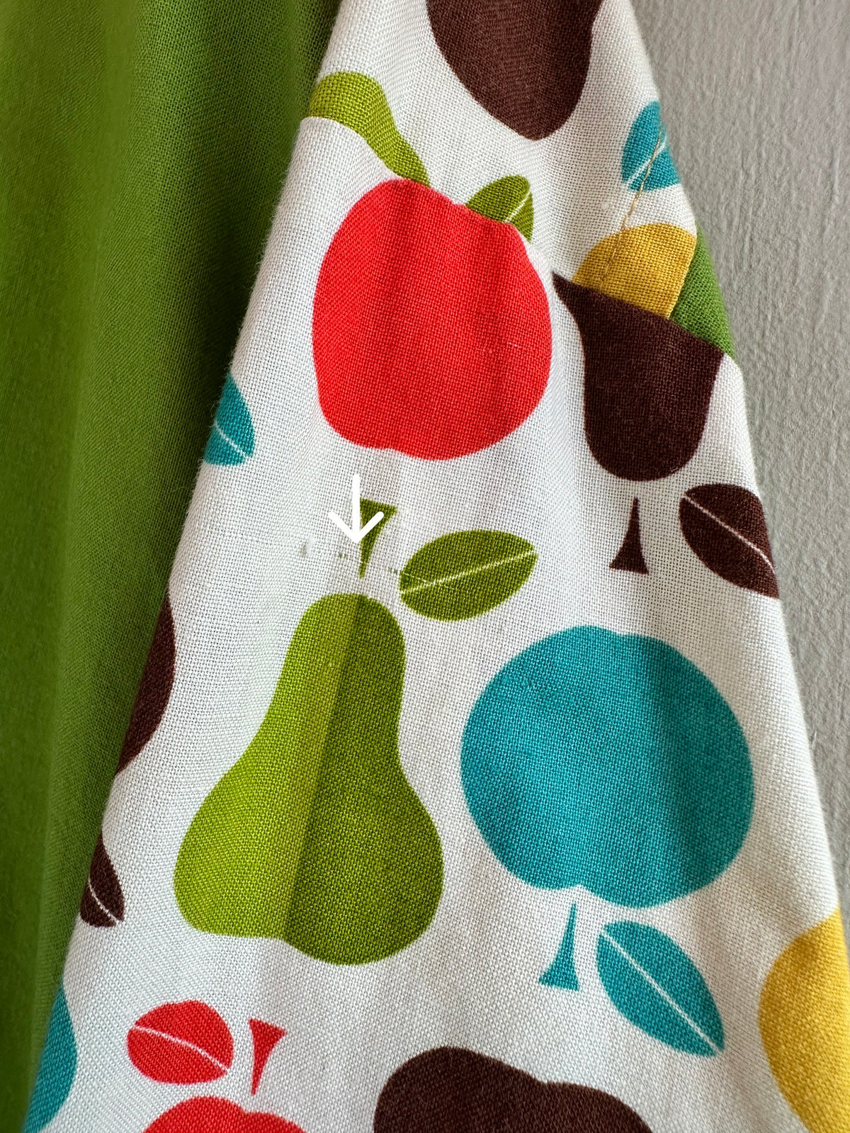 fruit leaves pattern shirt