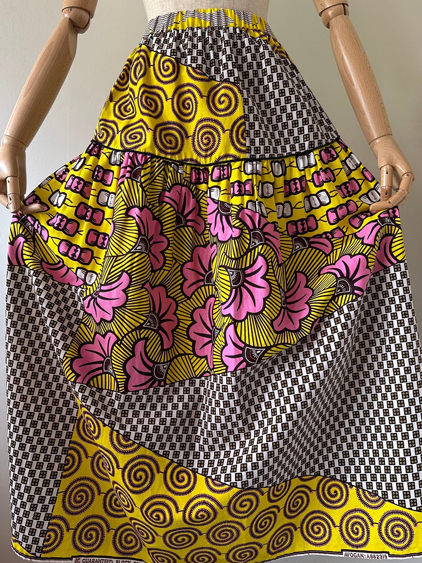 African pattern skirt