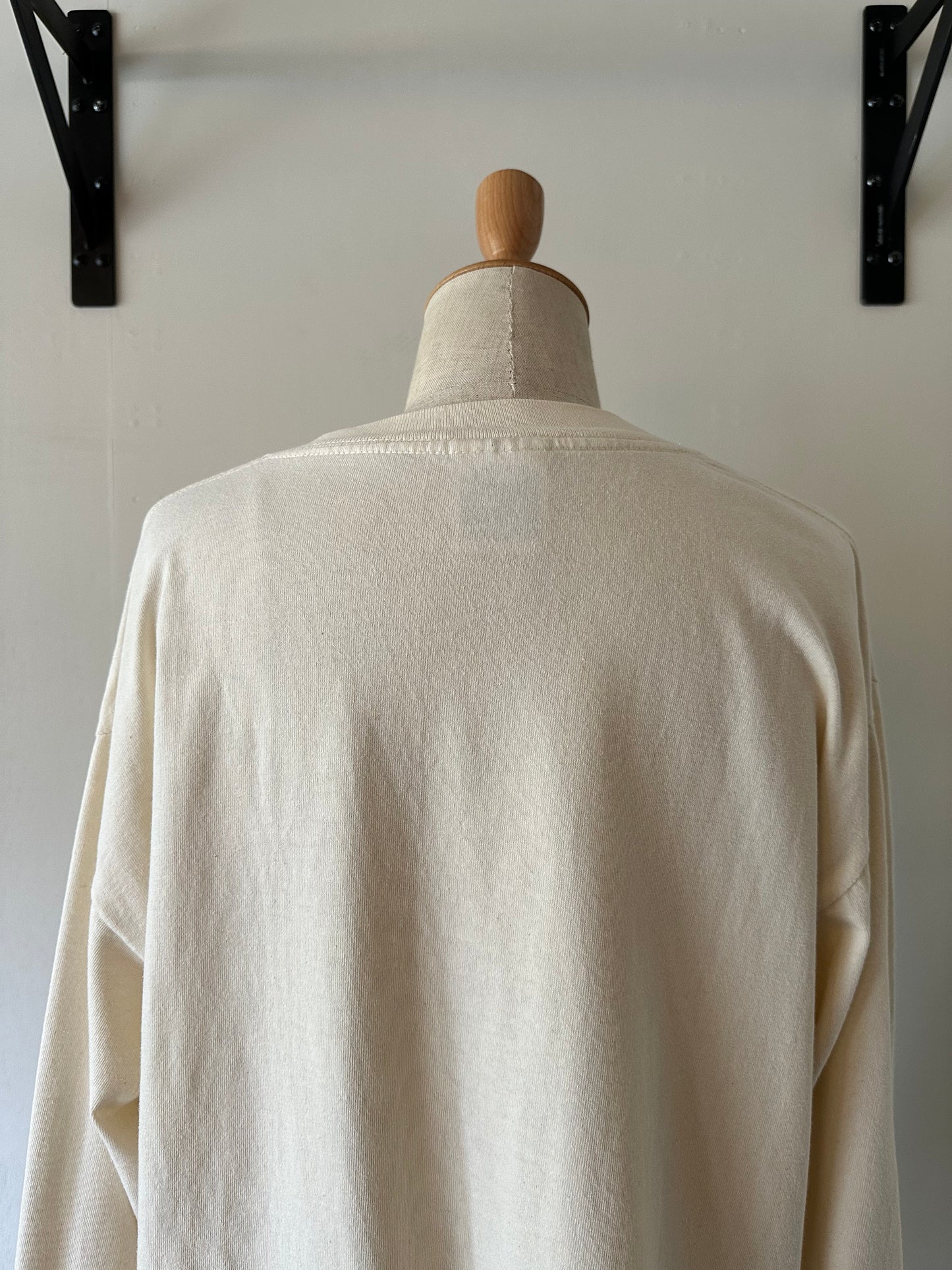horse embroidery long sleeve T-shirt