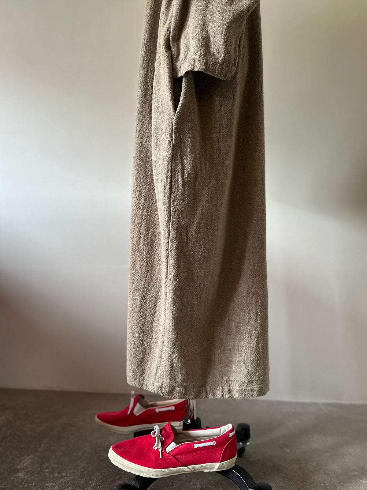 dolman sleeve cotton dress