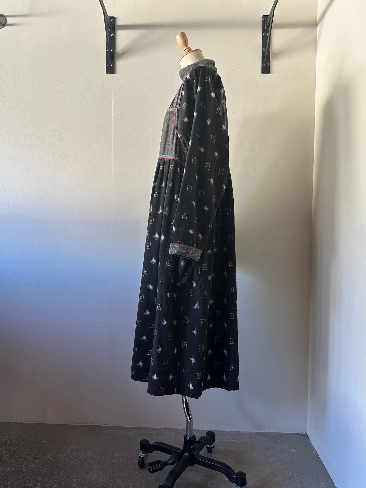 All-over pattern INDIA cotton dress