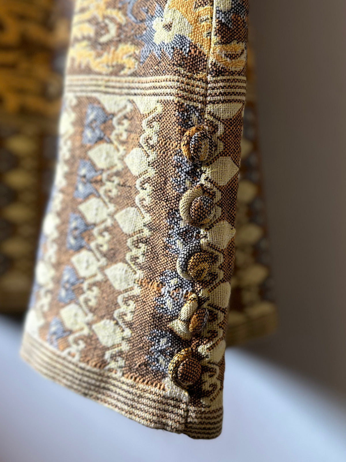 woven maxi skirt