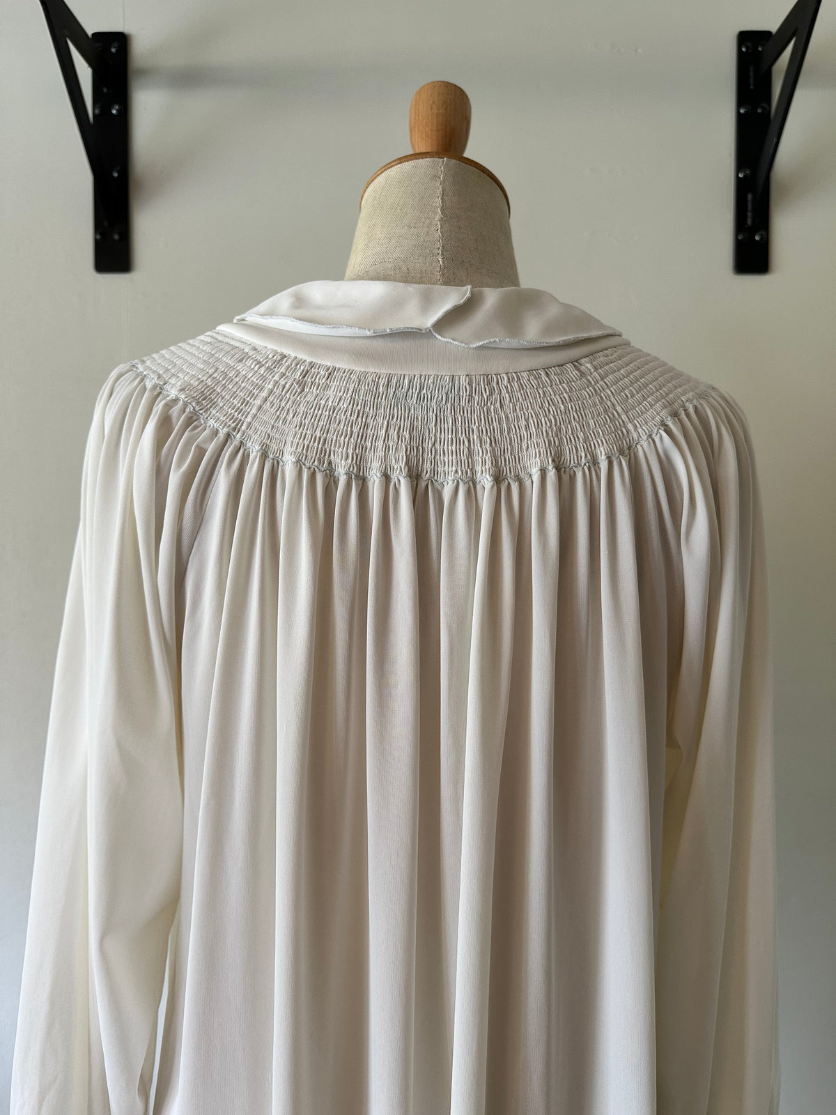 embroidery collar night dress