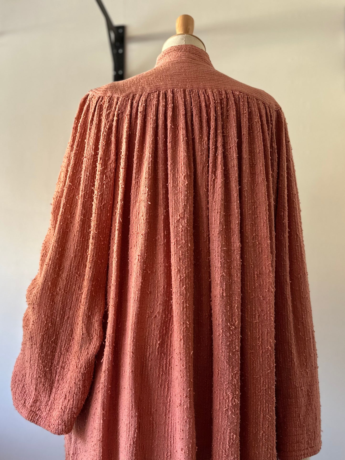 fade pink jacket