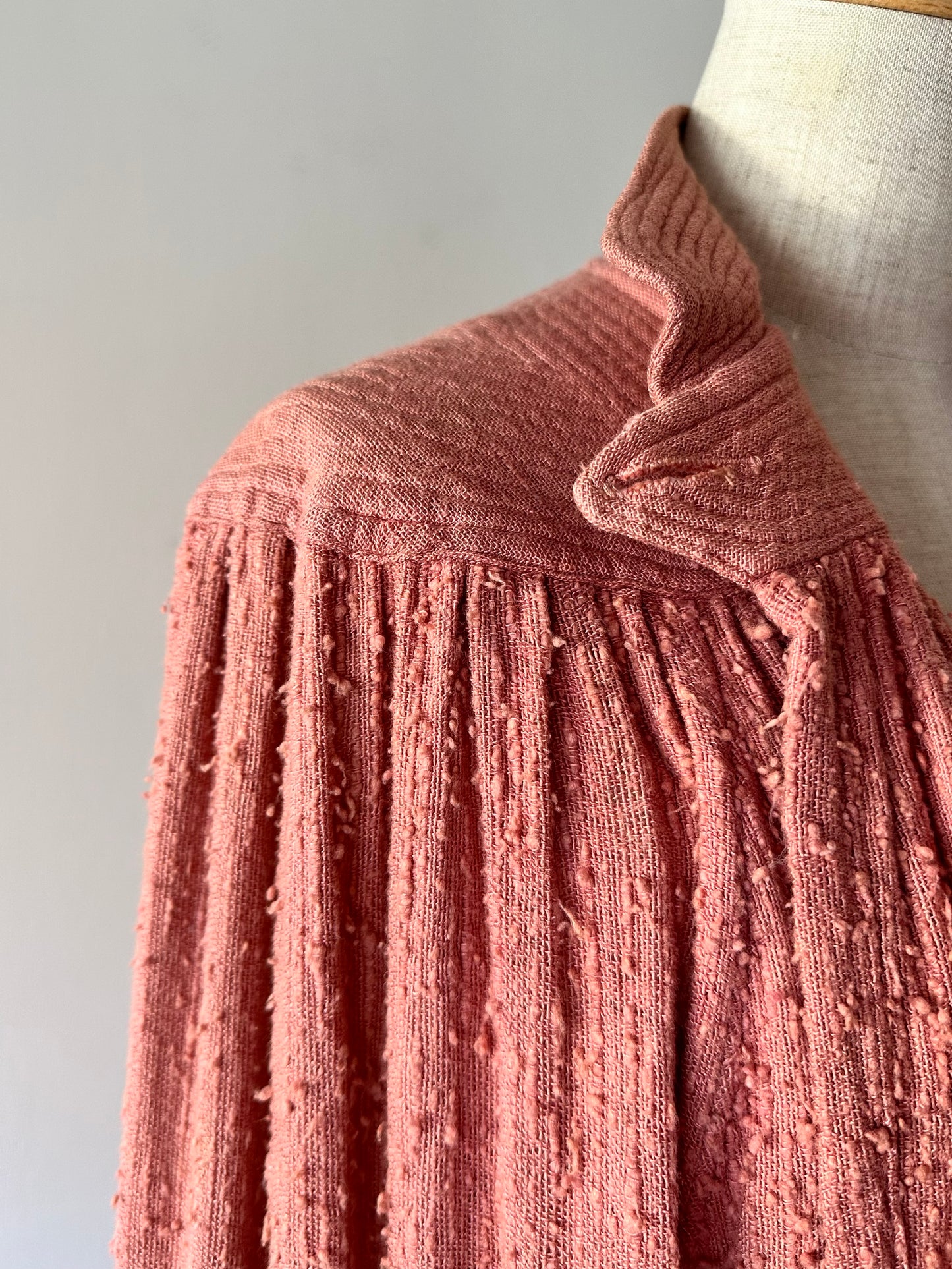 fade pink jacket