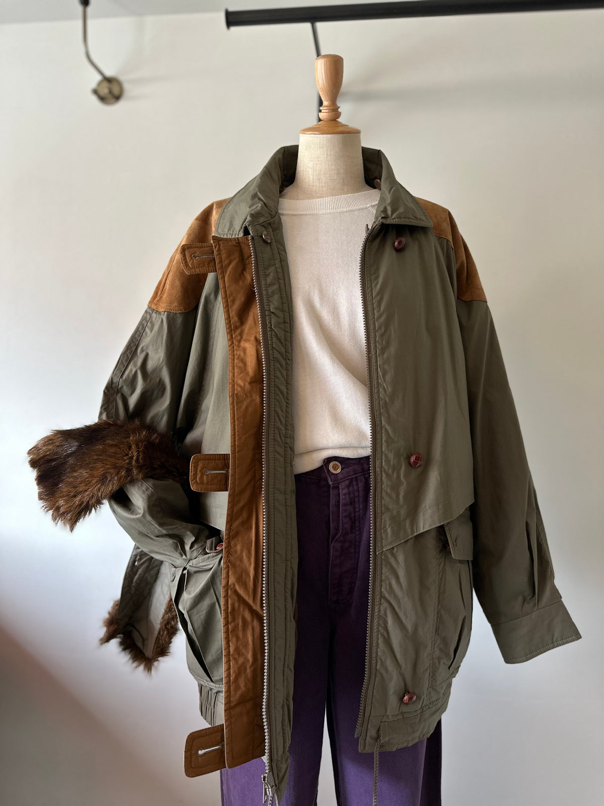 switching design paddet jacket