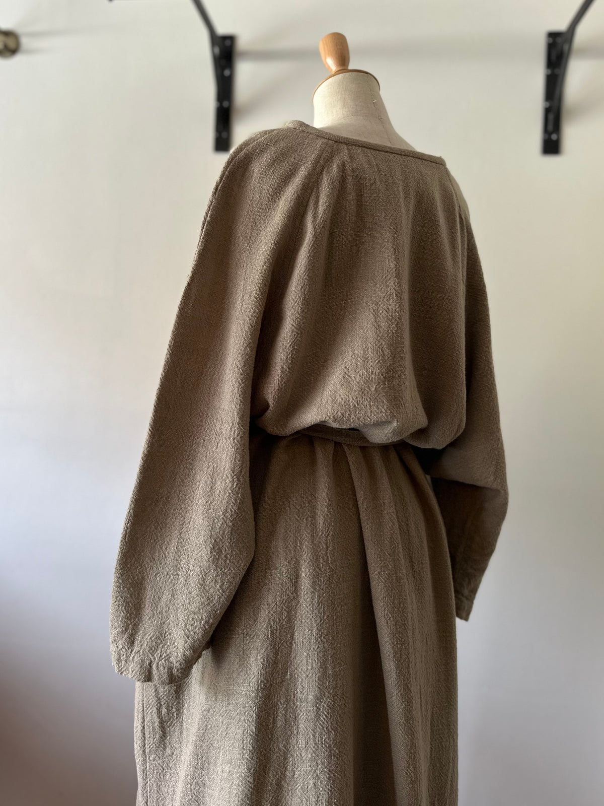 dolman sleeve cotton dress