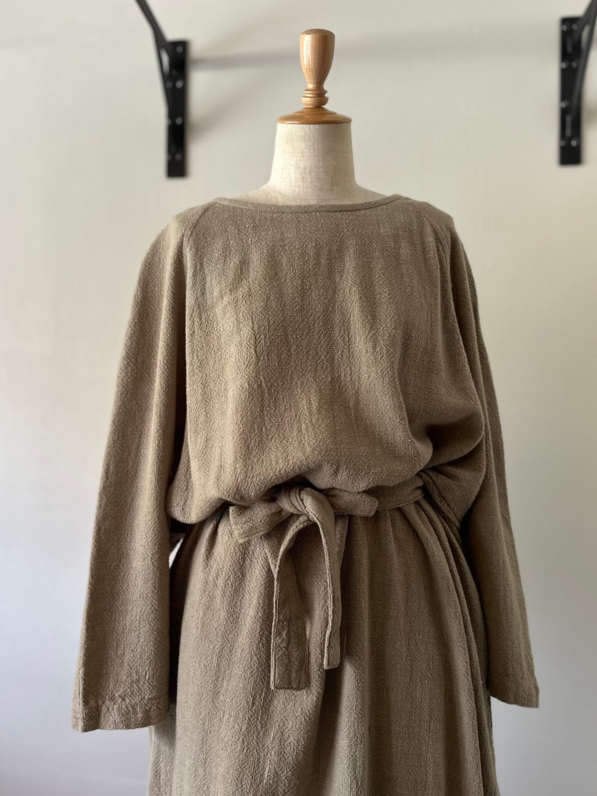 dolman sleeve cotton dress