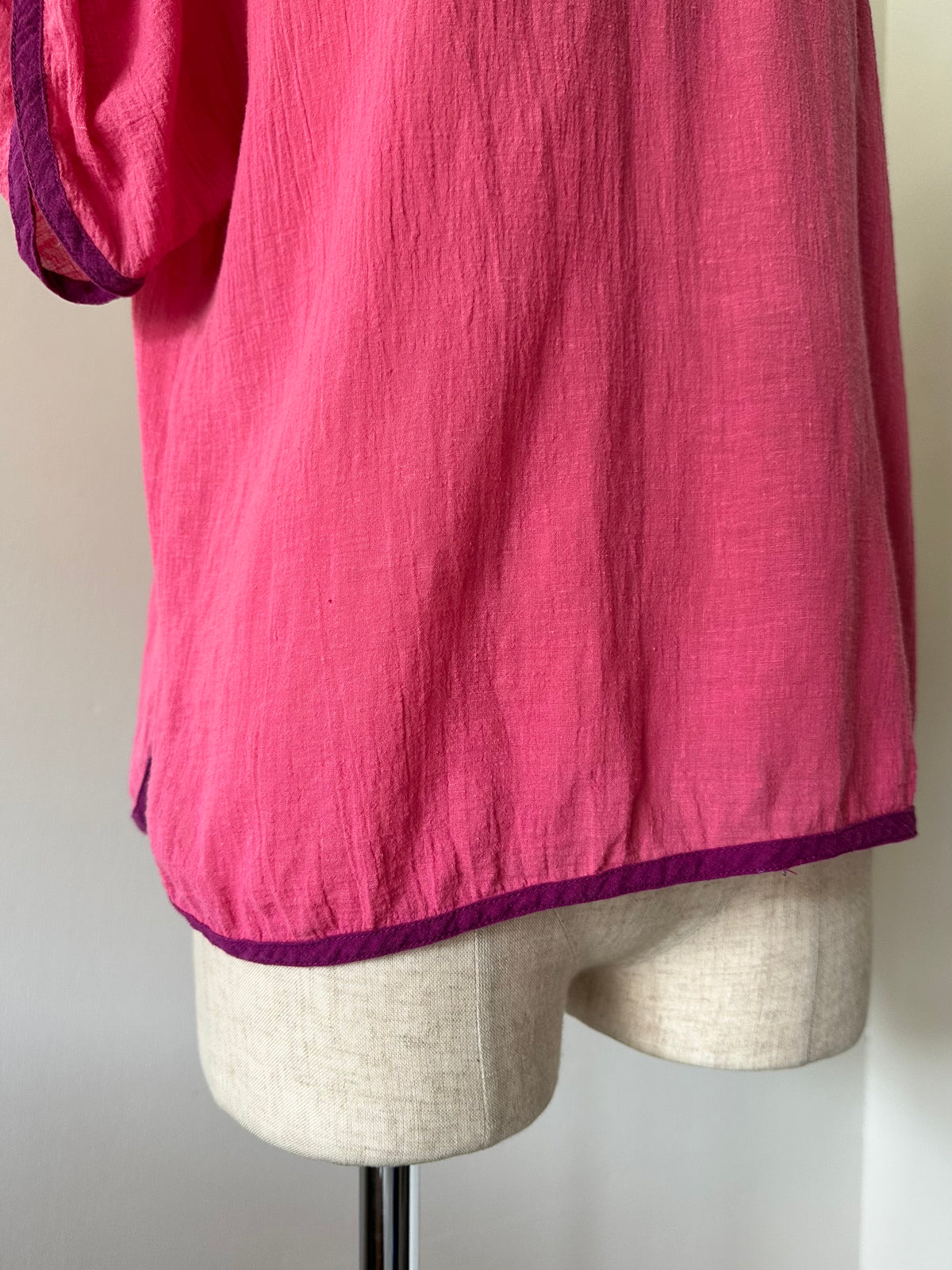 flower appliqué two-piece(set)