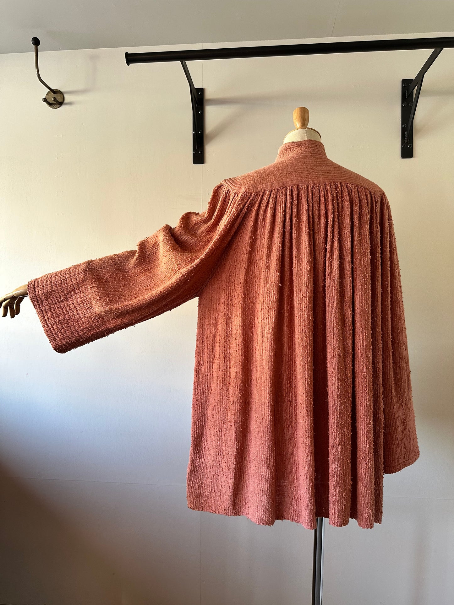fade pink jacket