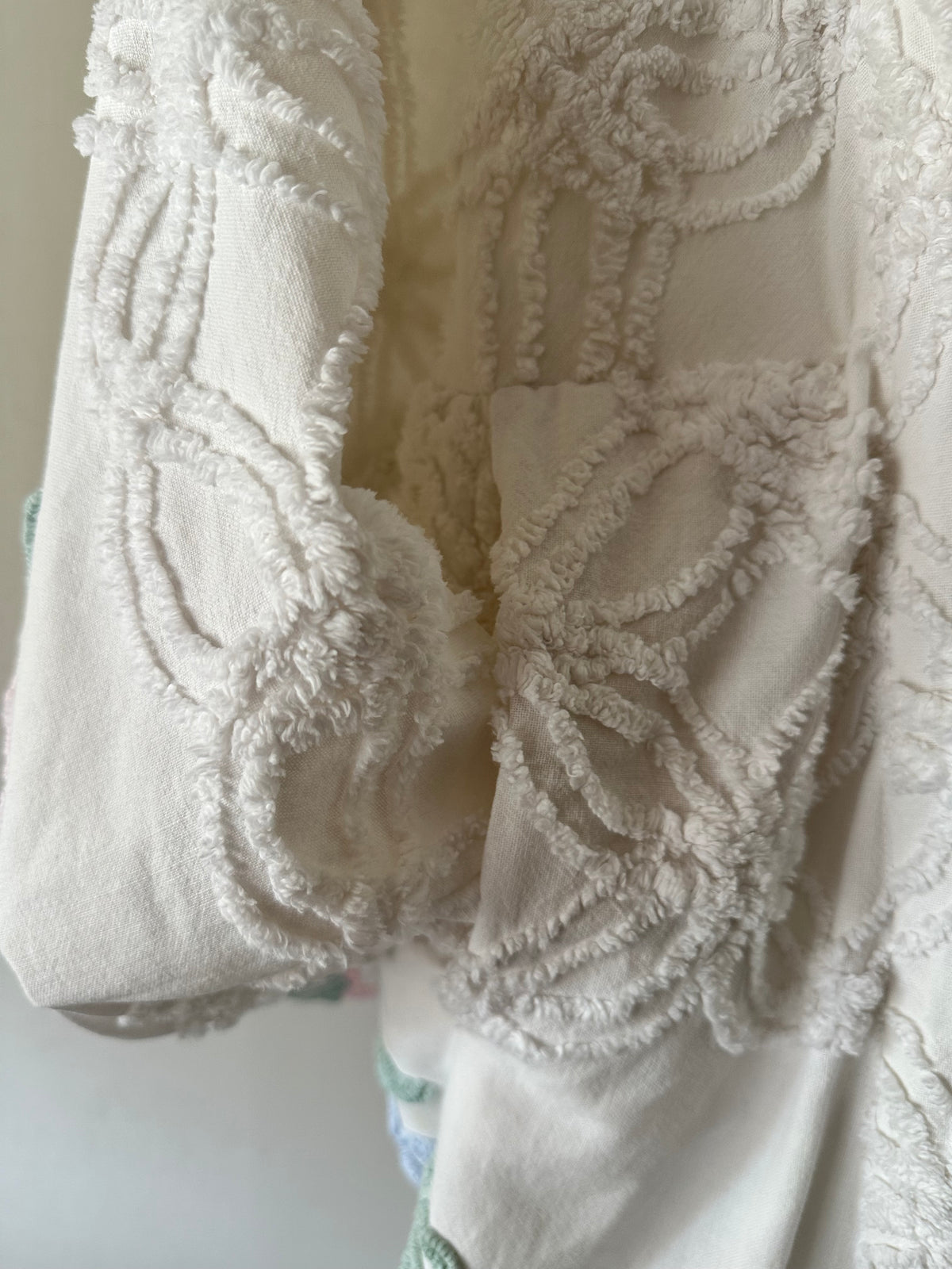 dolman sleeve chenille jacket
