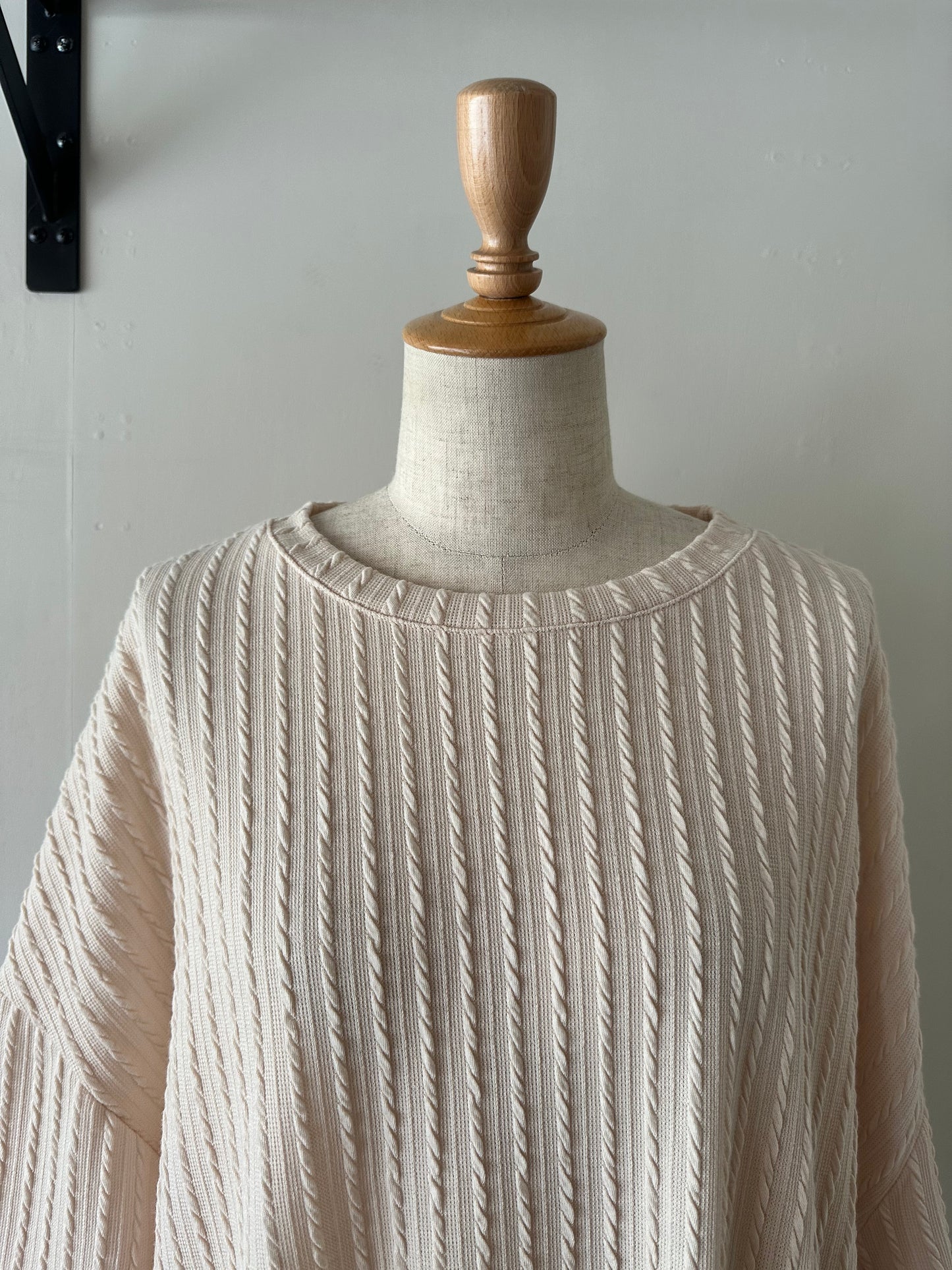 cable pattern two-piece(set)