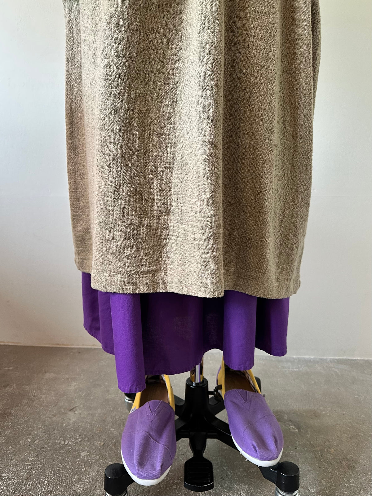 dolman sleeve cotton dress
