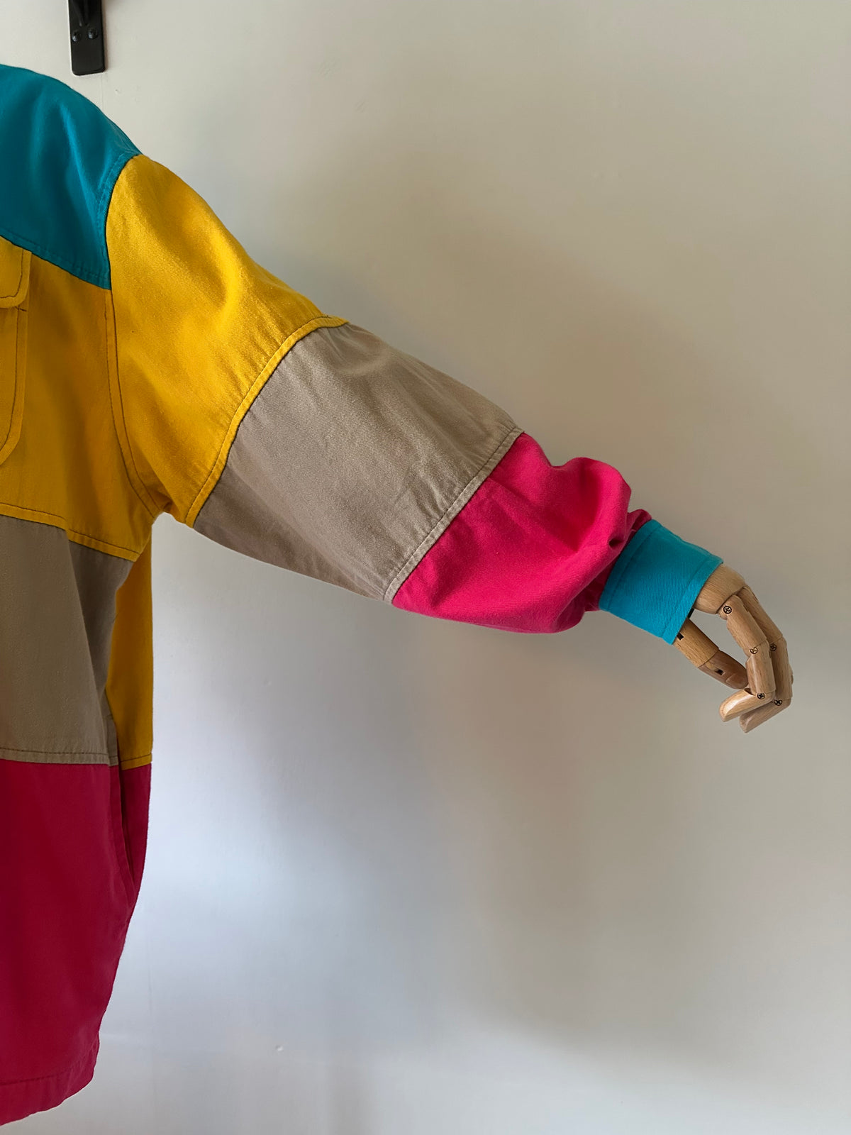 multicolored cotton jacket