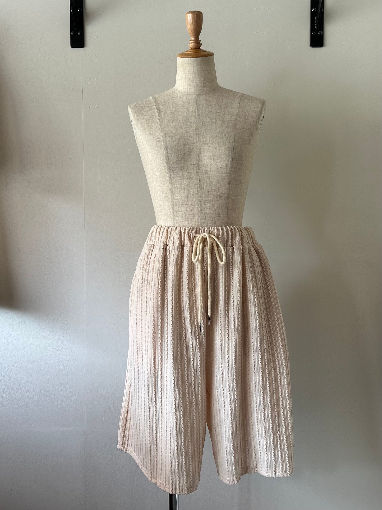 cable pattern two-piece(set)