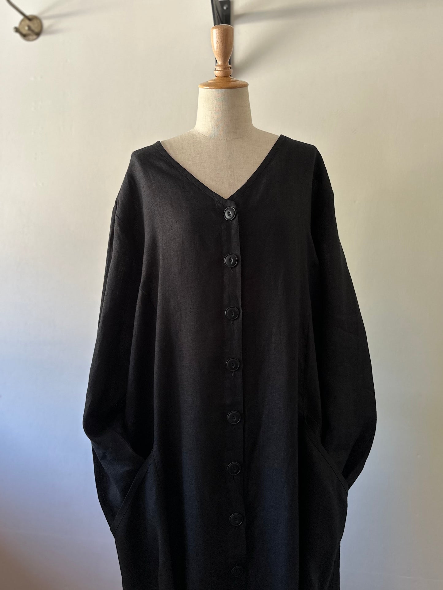 FLAX linen dress coat