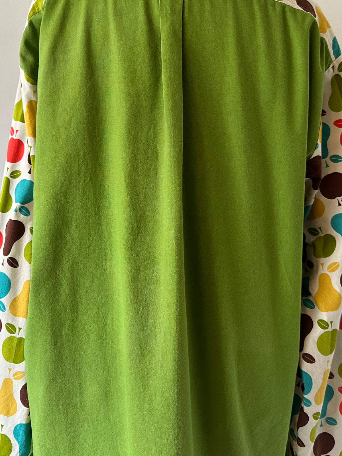 fruit leaves pattern shirt