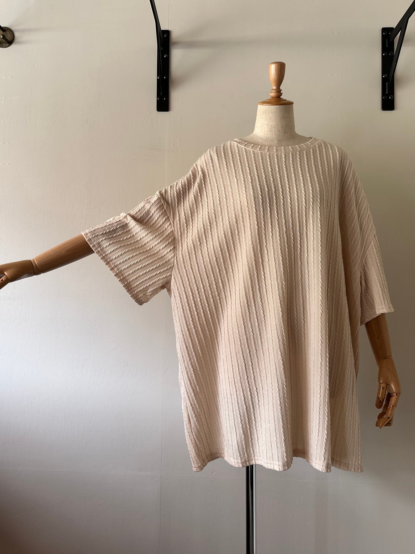 cable pattern two-piece(set)