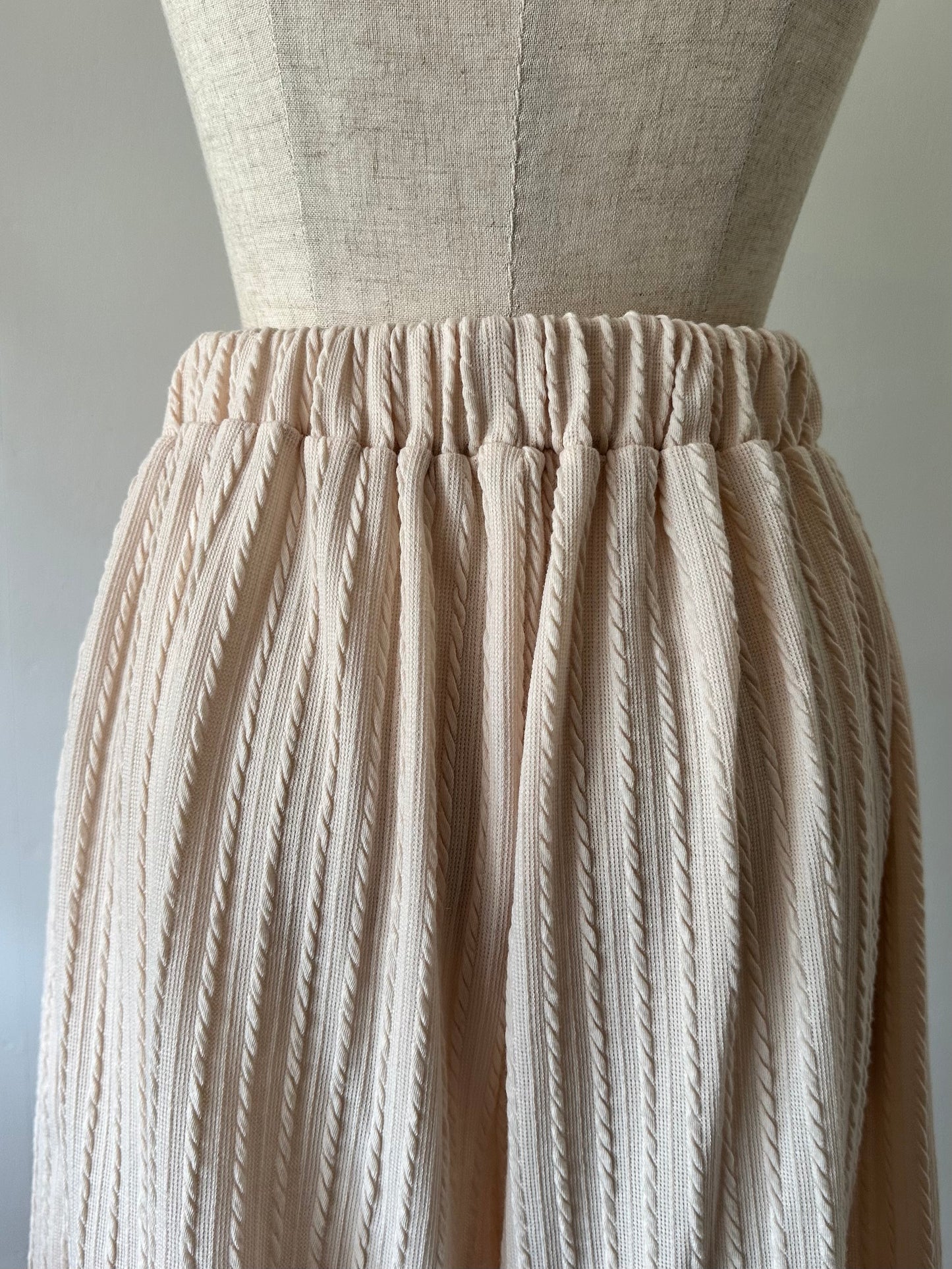cable pattern two-piece(set)