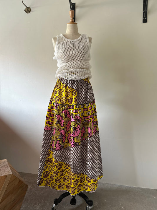 African pattern skirt