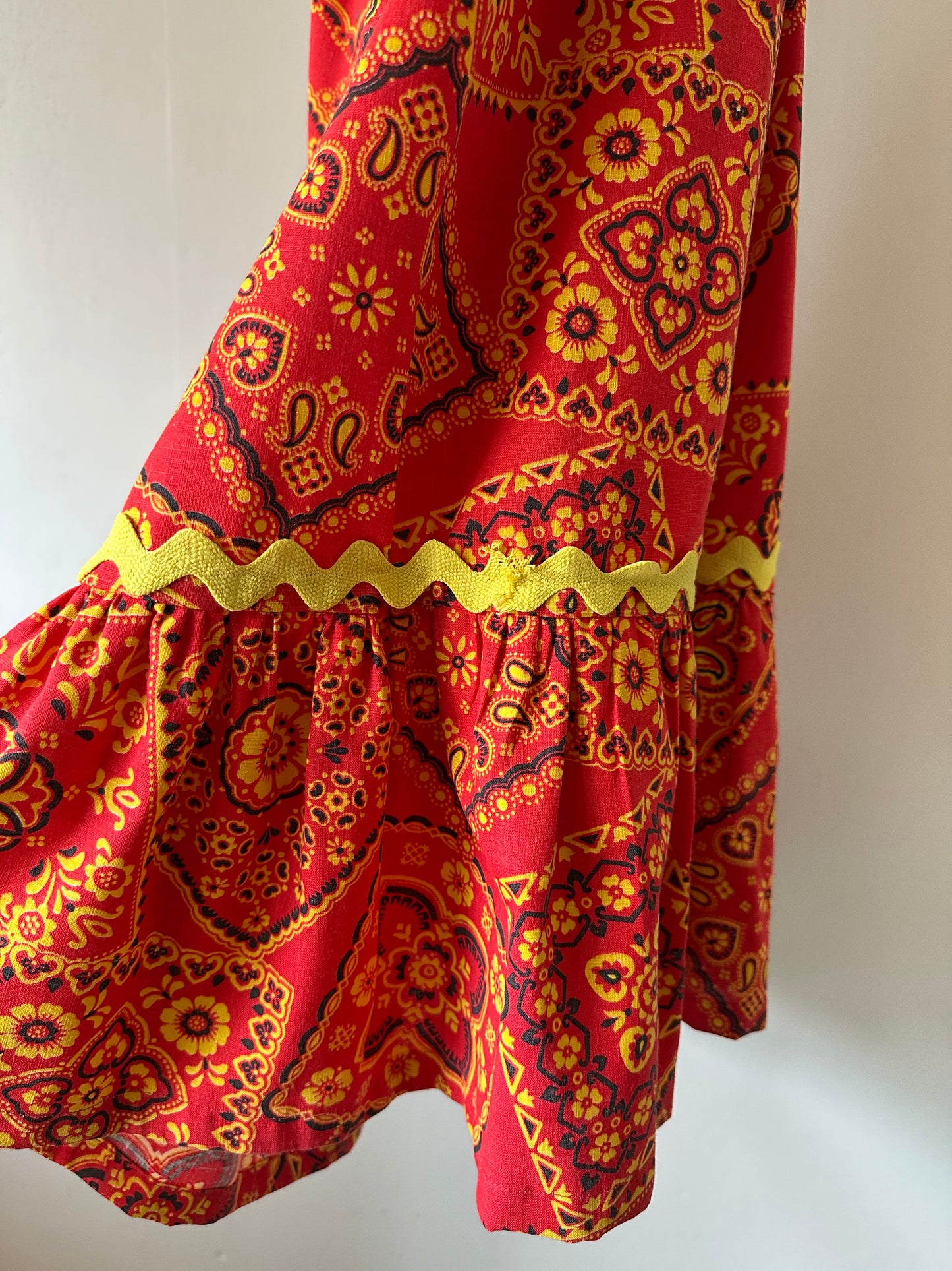 bandanna pattern skirt
