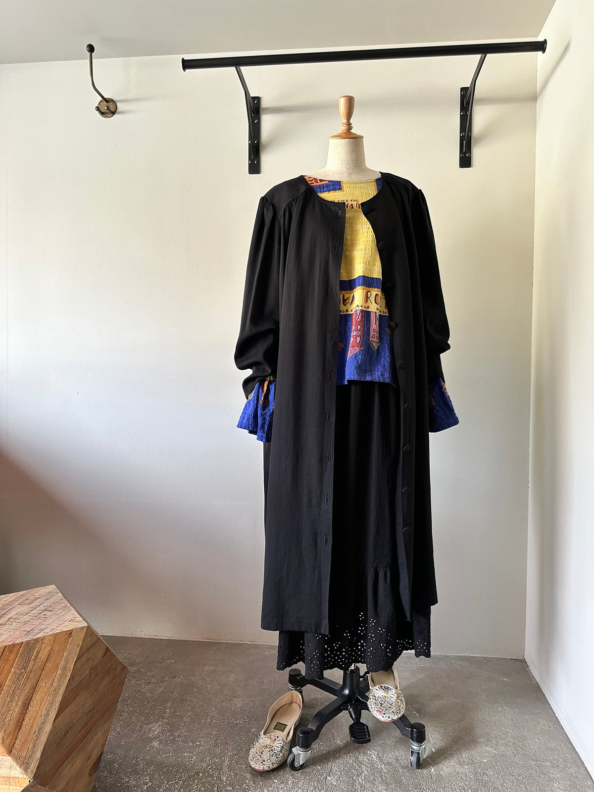 front button dress