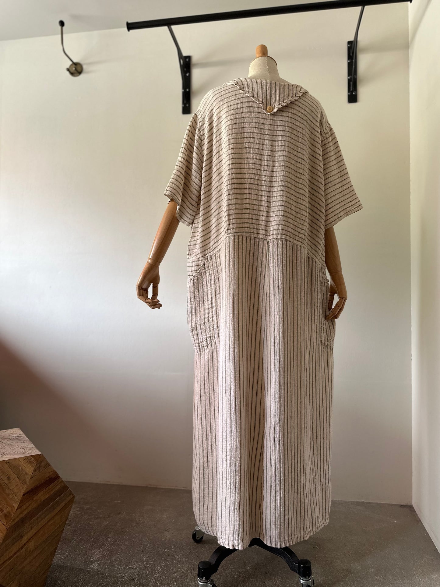 FLAX linen stripe dress