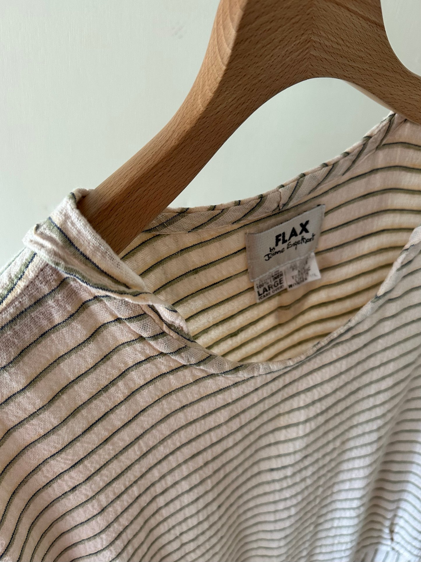 FLAX linen stripe dress