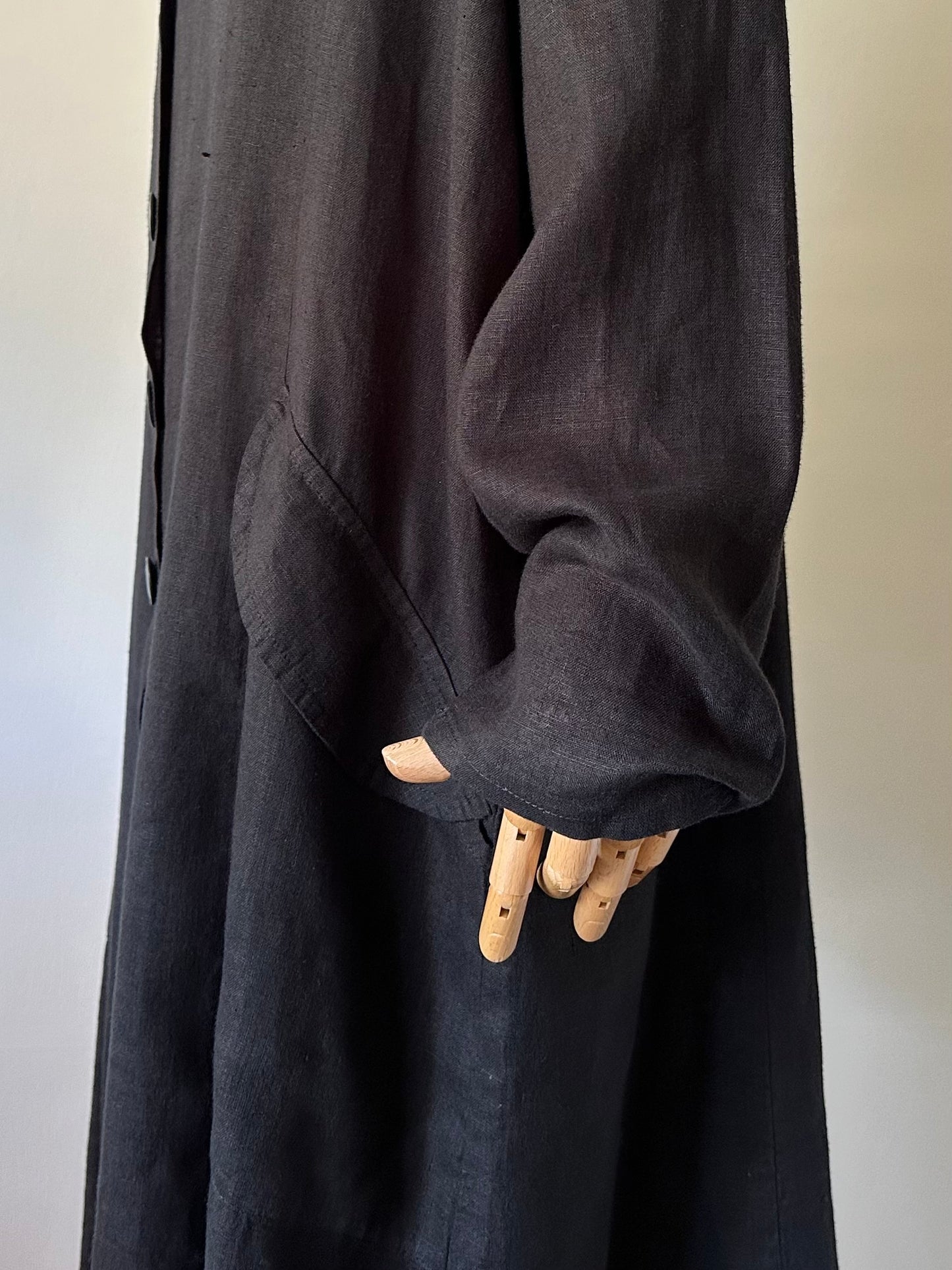 FLAX linen dress coat