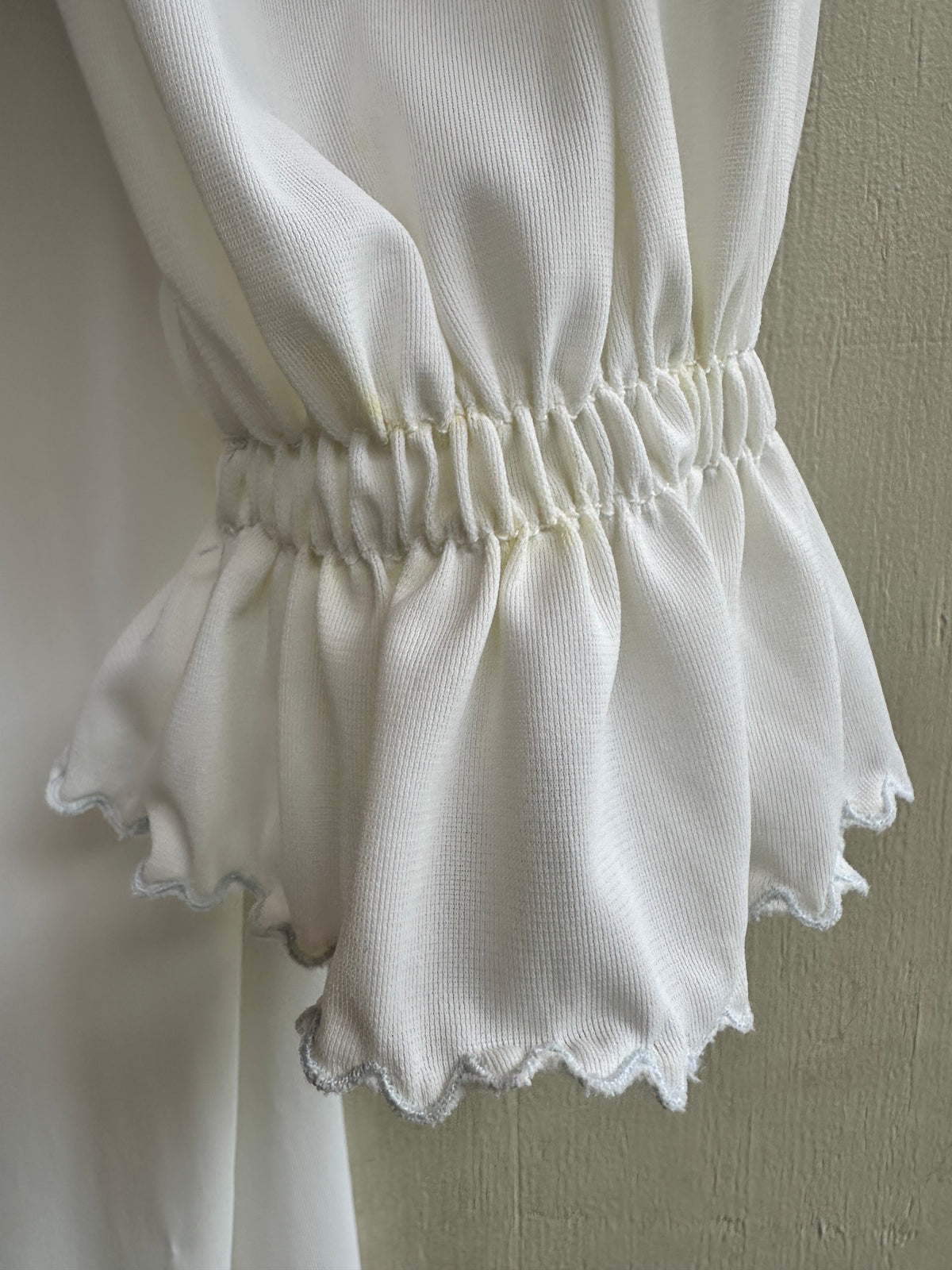 embroidery collar night dress