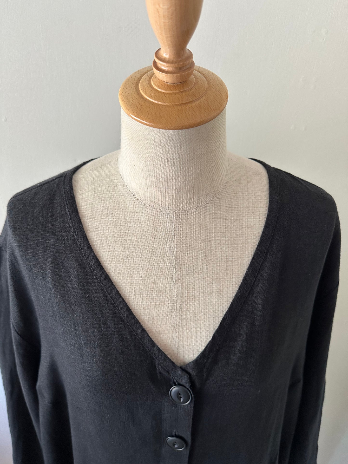 FLAX linen dress coat