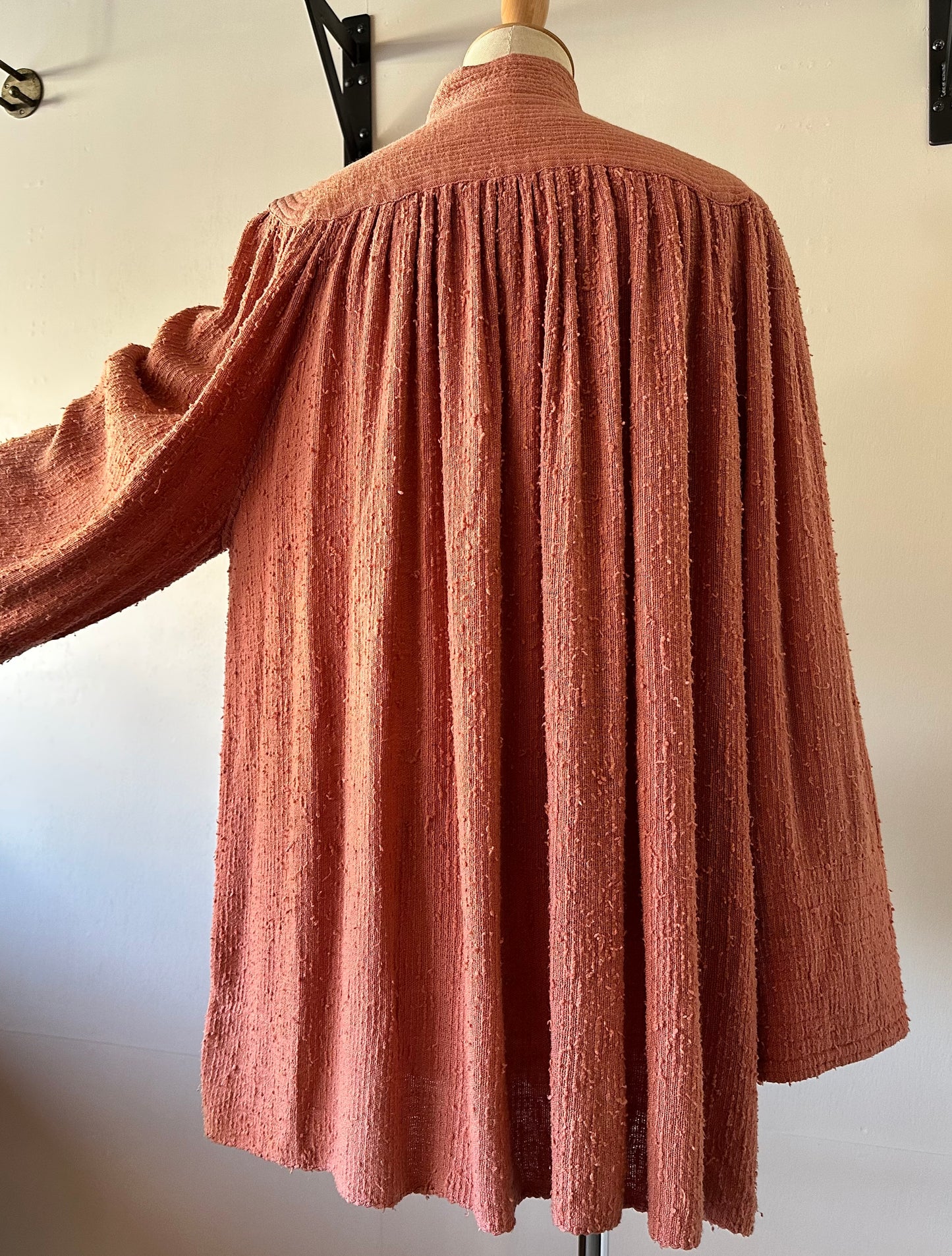 fade pink jacket