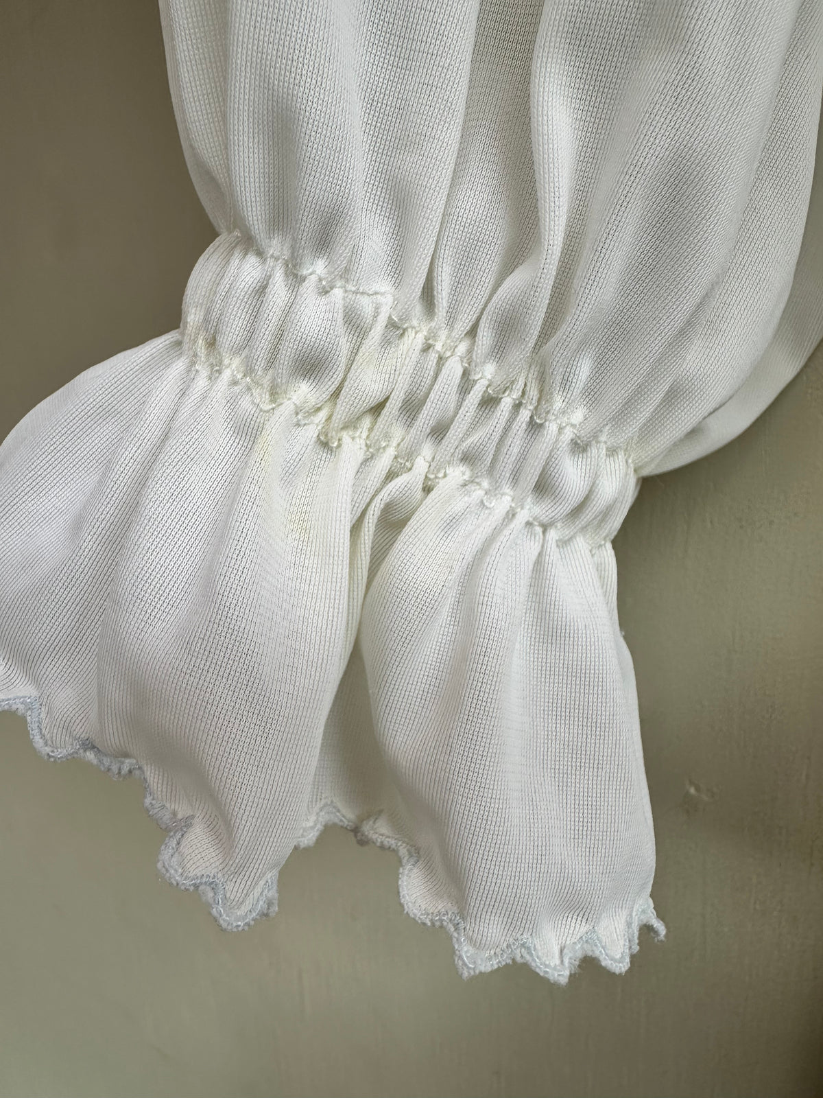 embroidery collar night dress