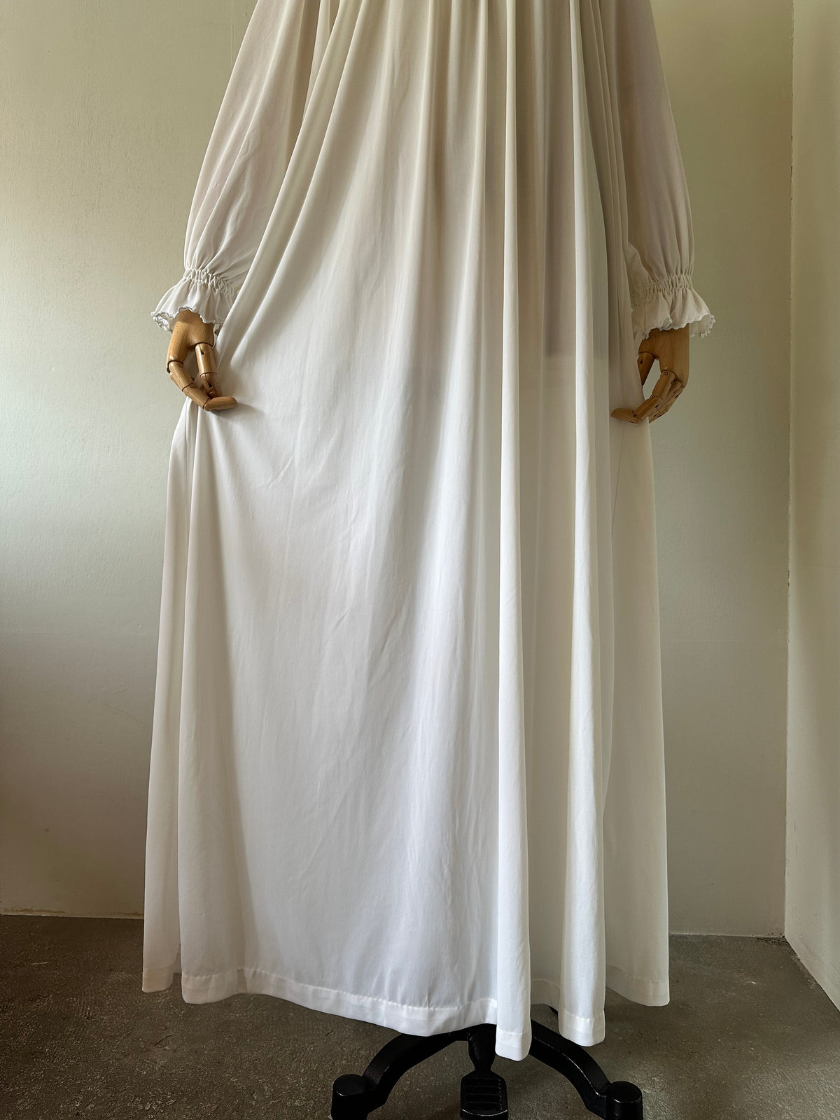 embroidery collar night dress