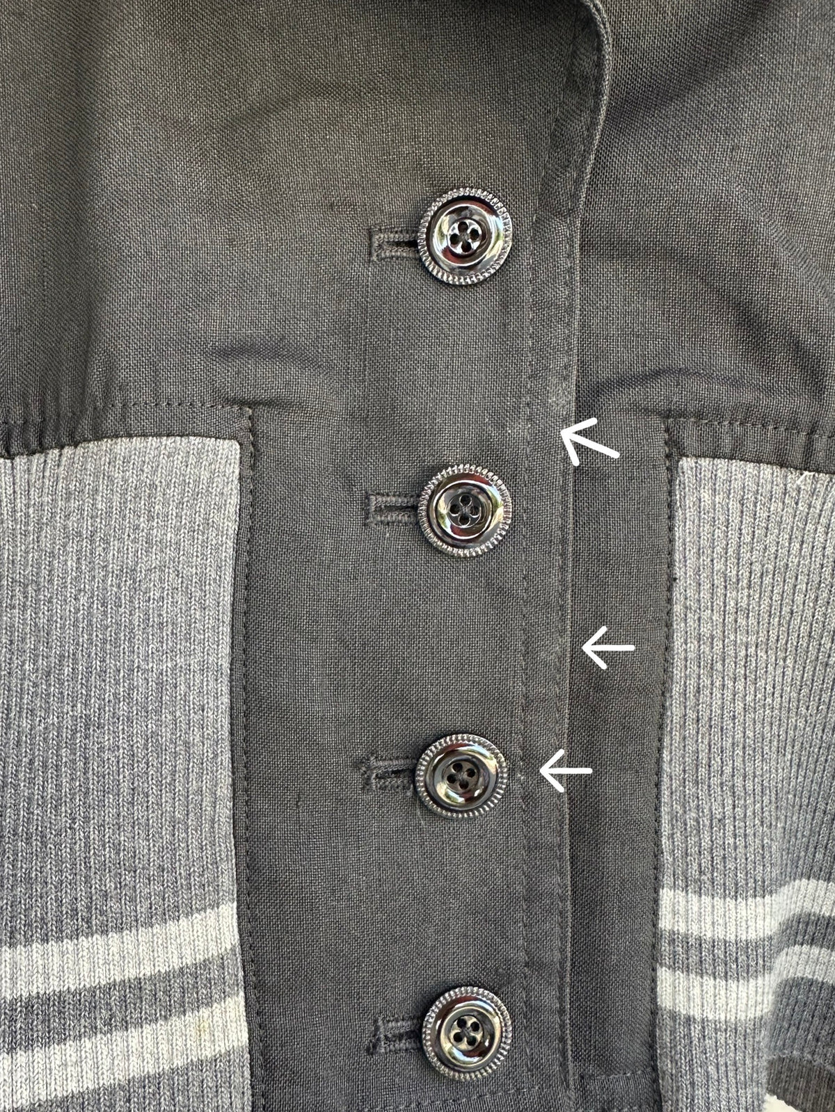 cropped rib jacket