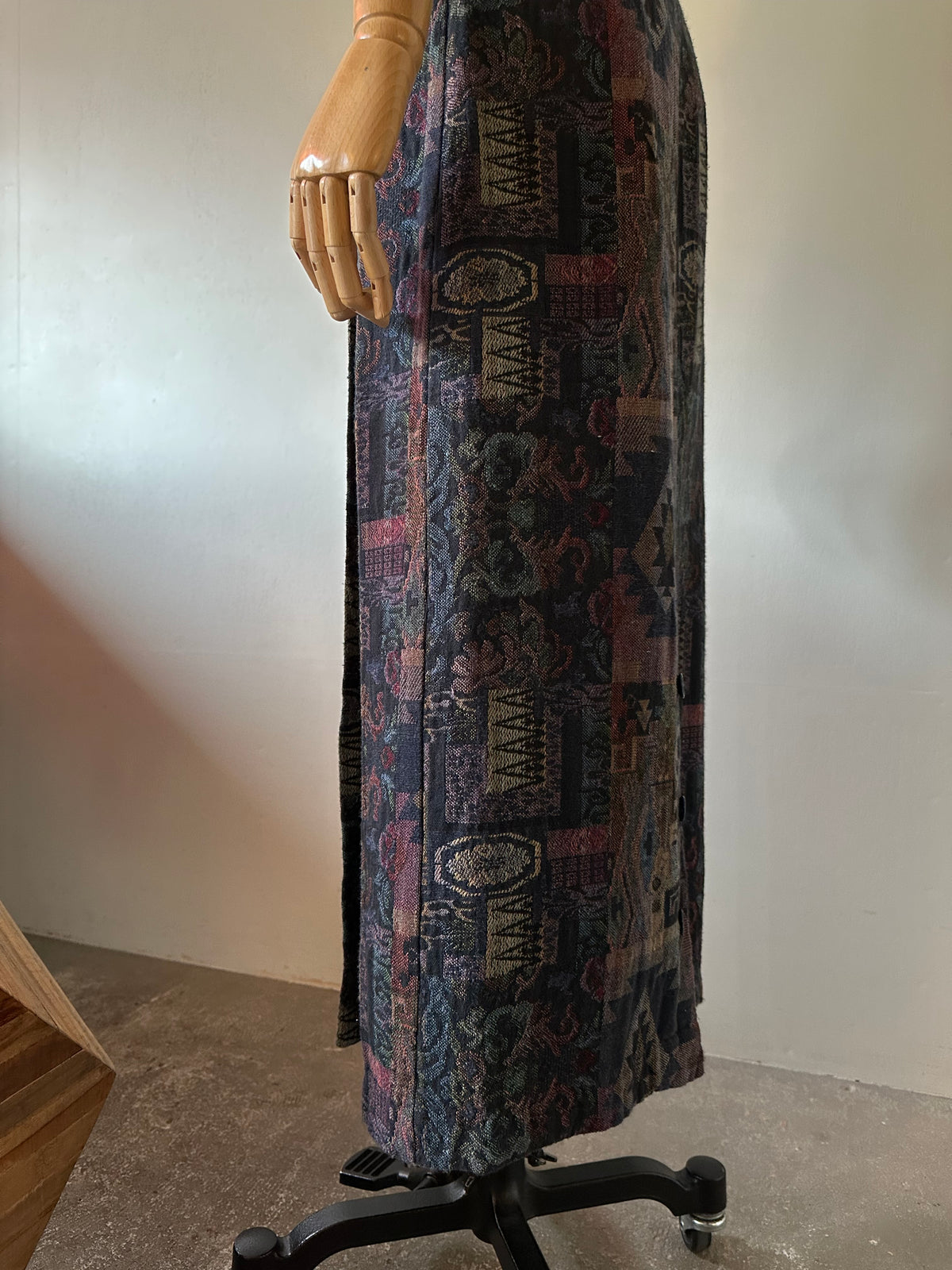 woven wrap skirt