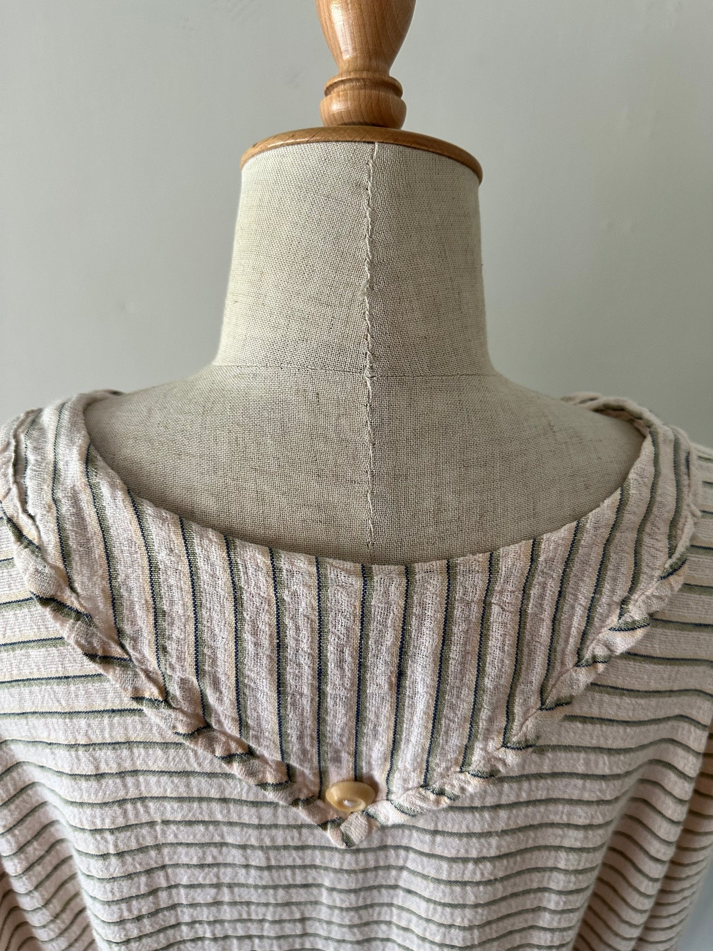 FLAX linen stripe dress