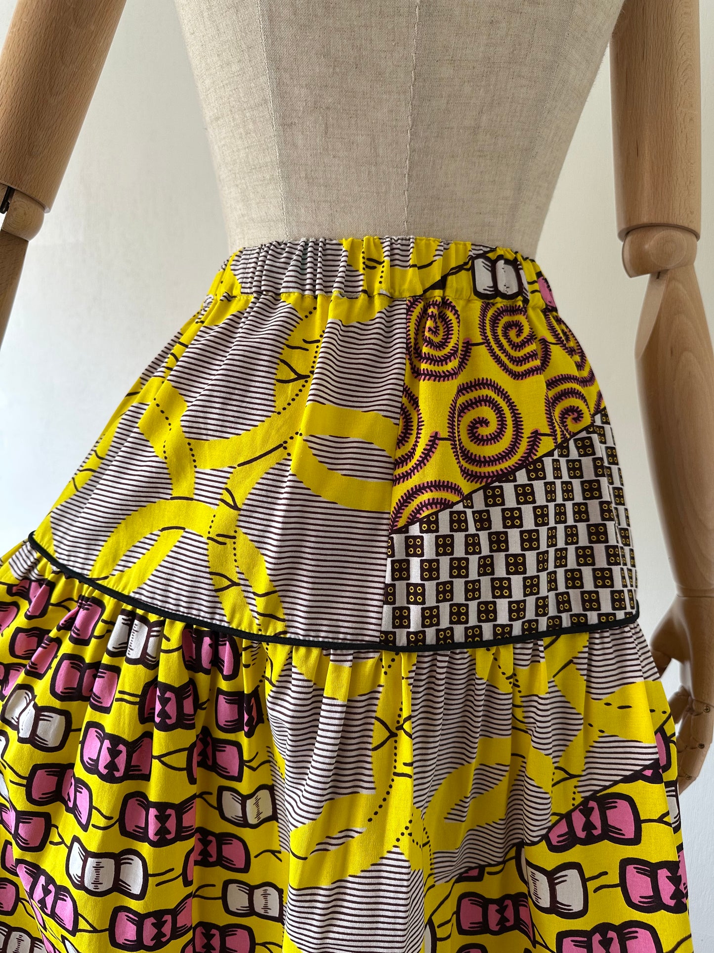 African pattern skirt
